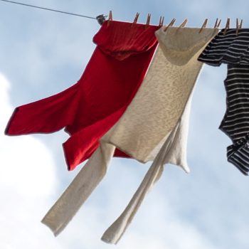 Corde à linge Bleu Blanc Rouge + Danielle Charette